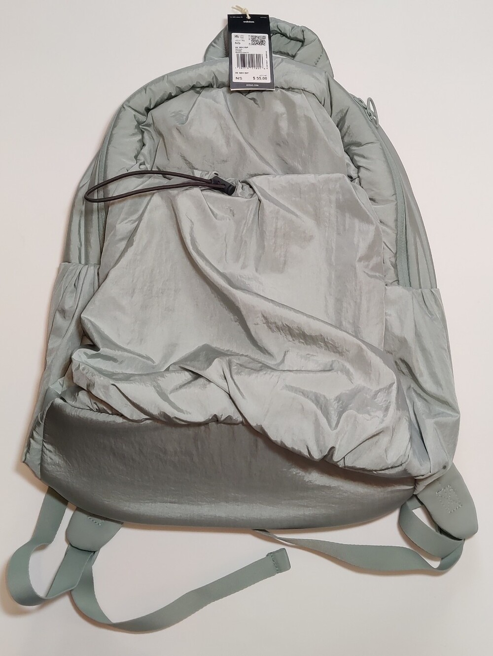 Adidas Girls / Womens Wonder Sage Green Must Haves Backpack (JZ2140) - NWT